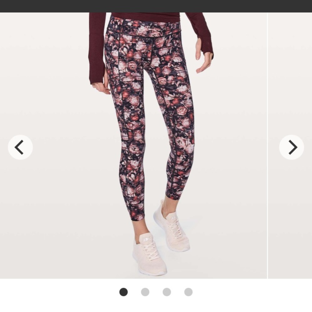 Lululemon fast and free 7/8 leggings